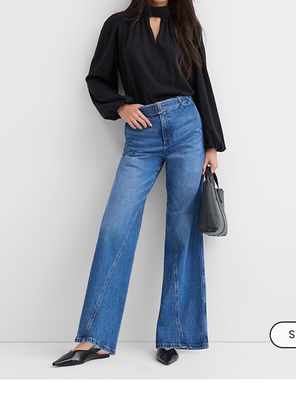 LOFT Relaxed Fit Women’s Jeans - Blue Wash 016